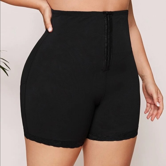 SHEIN Other - SHEIN | Lace Trim Shapewear Shorts w/ Mesh Rear